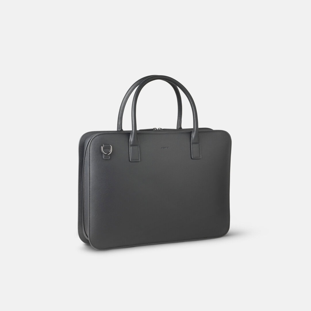 ナチュラルレザー　briefcase The Deluxe Briefcase - Horween Chromexcel Natural | Gustin